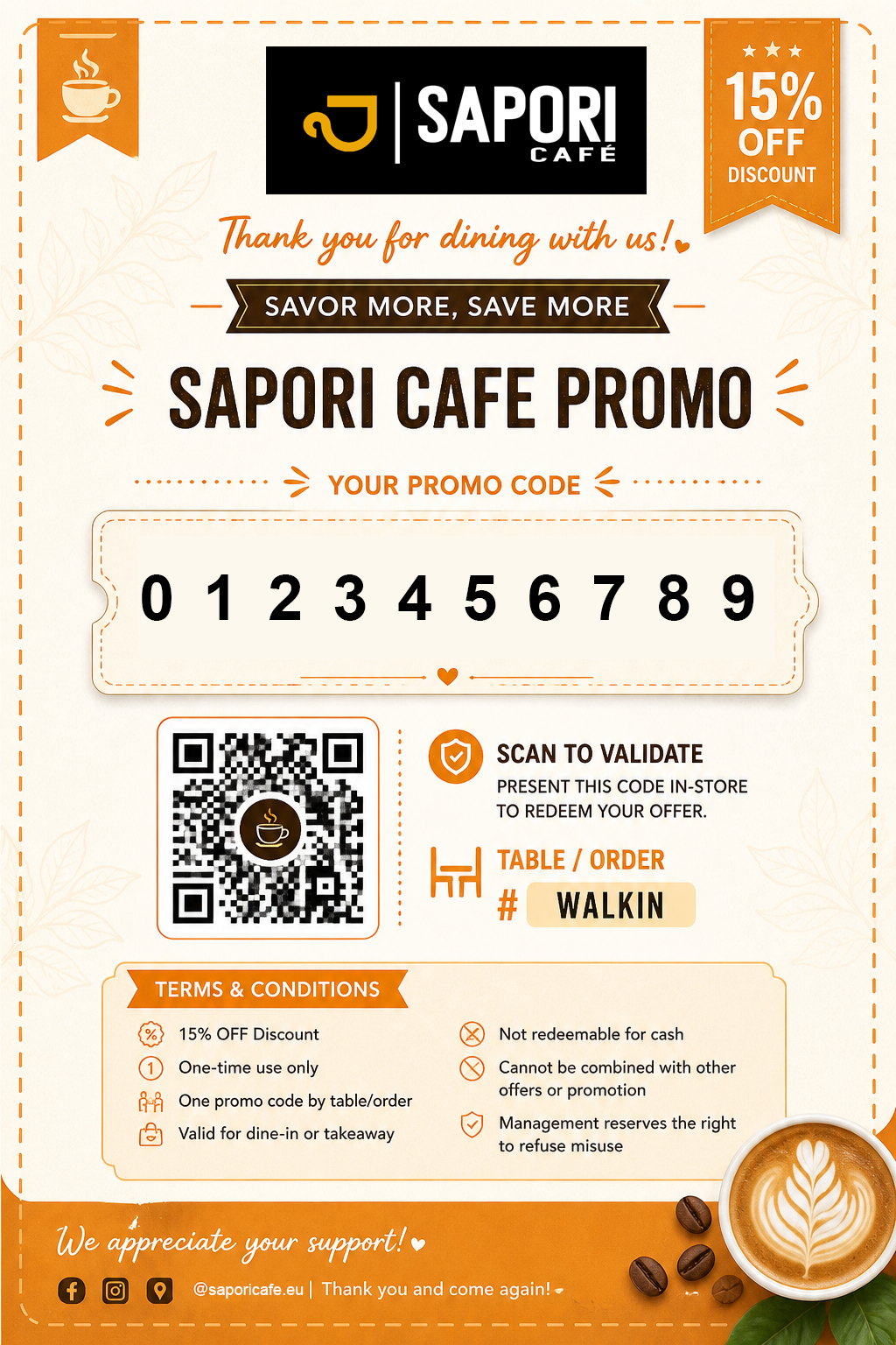 Sapori Promo