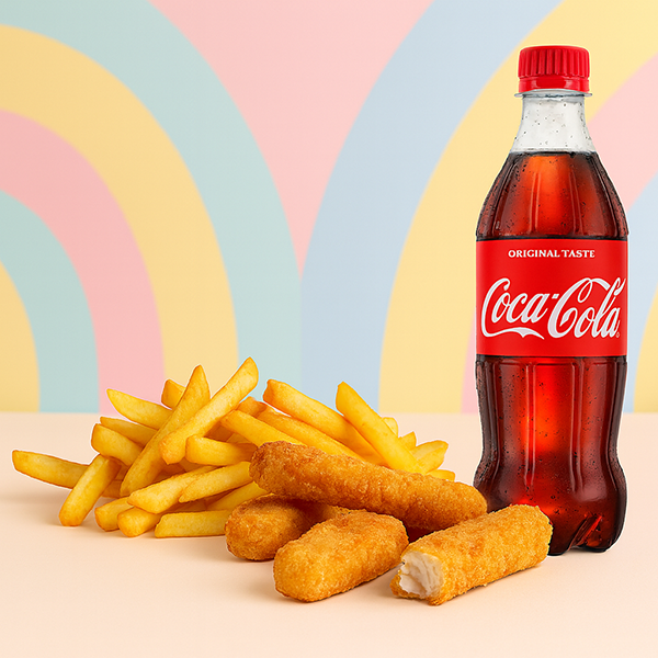 Kids Fish & Chips, 4 Pieces