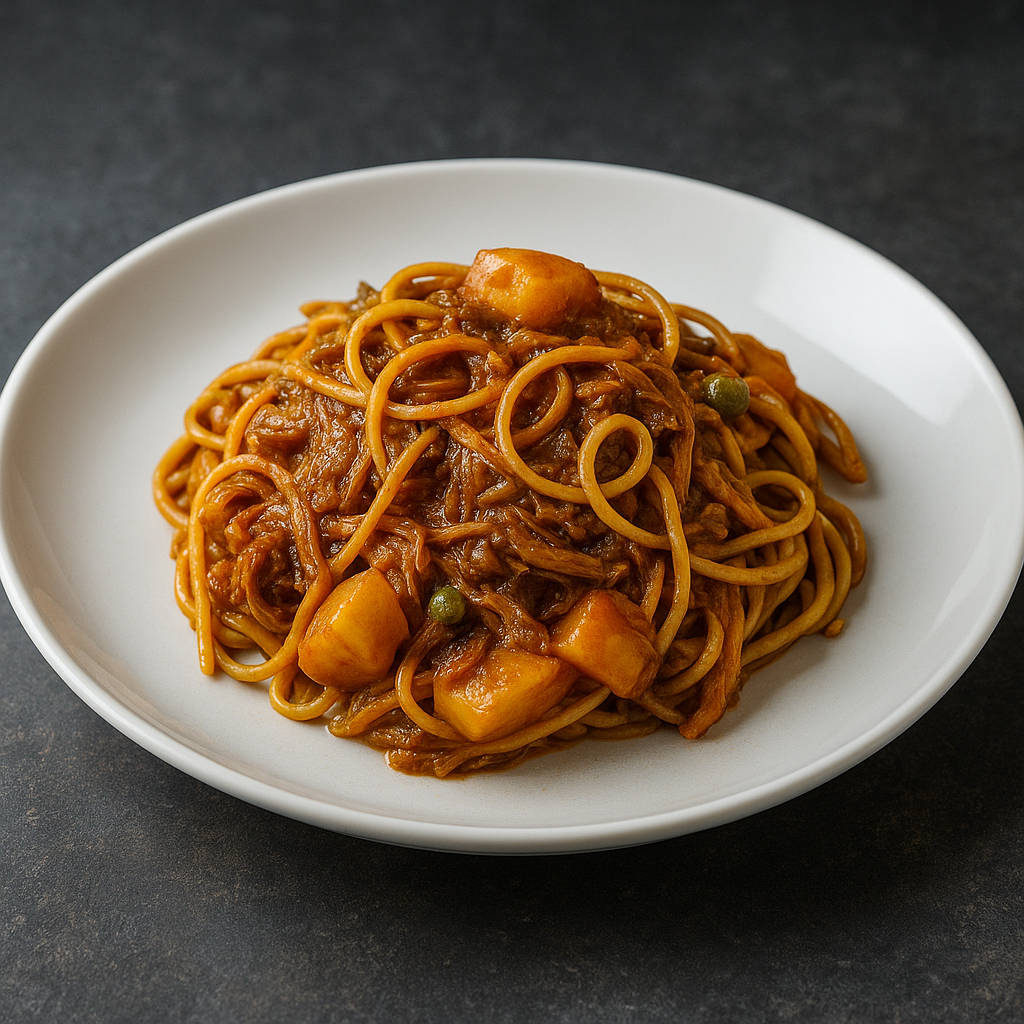 Spaghetti al coniglio