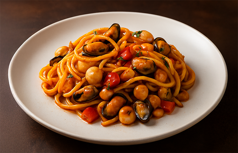 Spaghetti Seafood