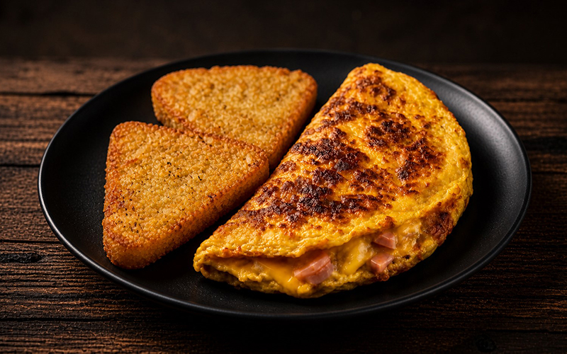 Omelette Ham & Cheese