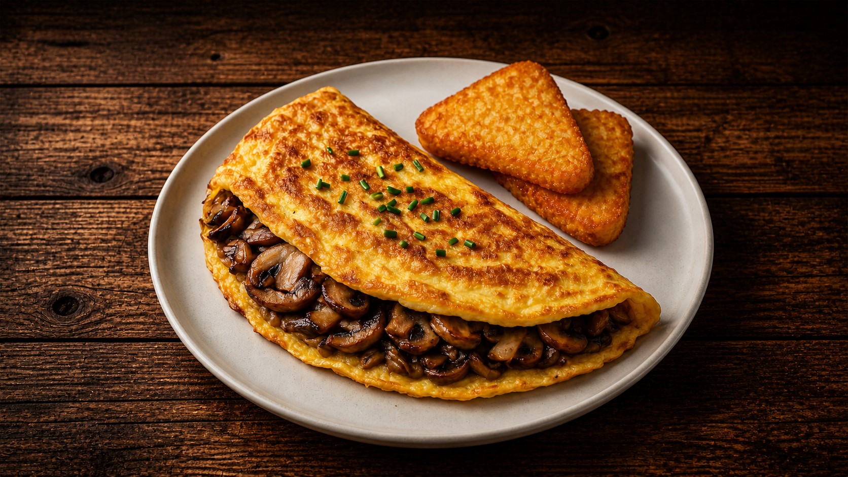 Mushroom Omelette