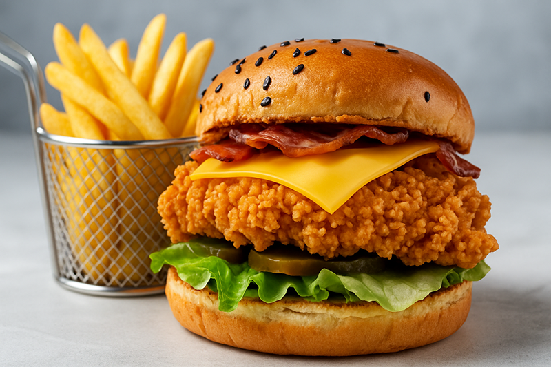 Southern Fried Chicken Burger
