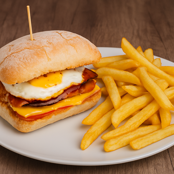 Bacon Egg Cheese Ftira