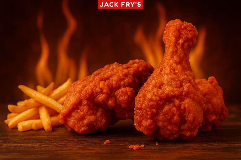 Chicken Pieces & Fries, 4 Pieces